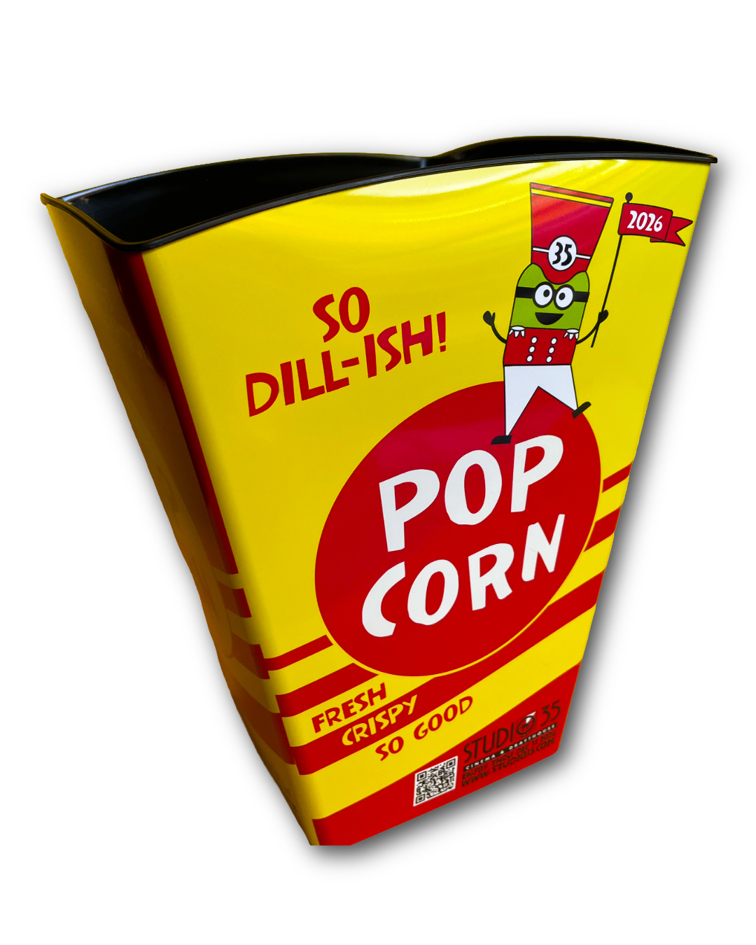 2026 Re-fillable Mr. Pickles Popcorn Bucket